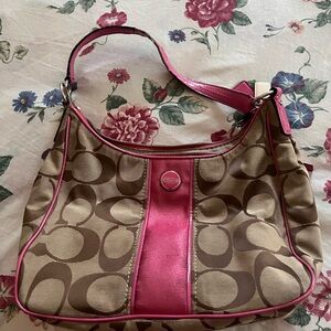 Coach purse, has some wearing on the strap